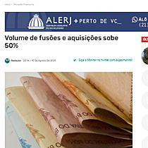 Volume de fuses e aquisies sobe 50%